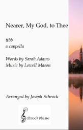 Nearer, My God, to Thee TTBB choral sheet music cover